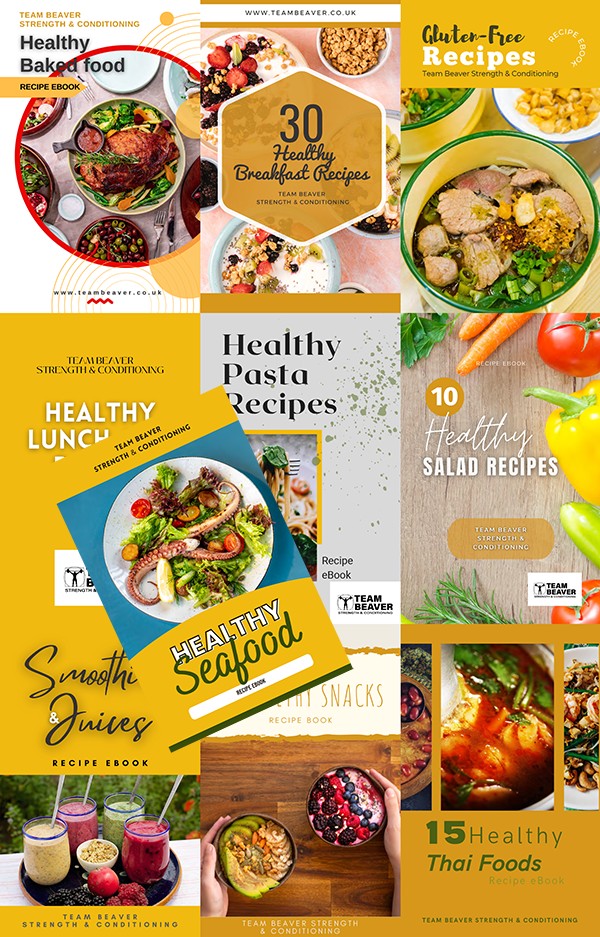 Team Beaver 10 Healthy Recipe Books